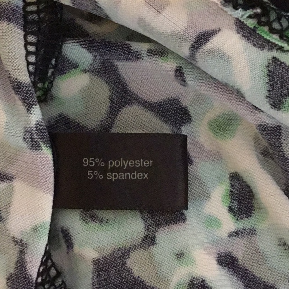 The Limited Green, White, Black Print Tank, L - Picture 6 of 6